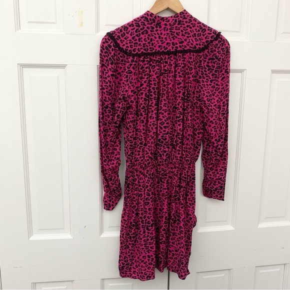 Zadig & Voltaire Leopard Print Mini Dress - Picture 8 of 13